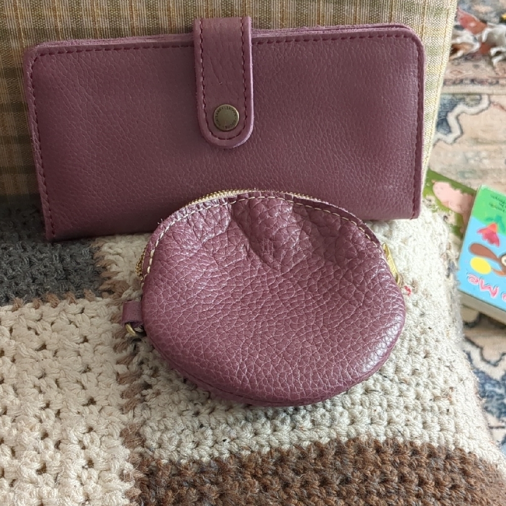 Portland Leather Goods Kyoto Bifold wallet and Gordita